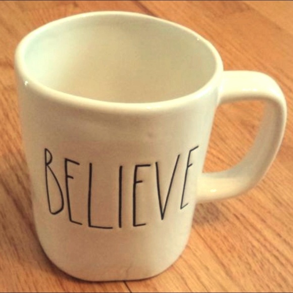 Rae Dunn Other - 🎈🎈Rae Dunn "BELIEVE" Coffee/Tea/Coco Mug NEW ❤️ Rae Dunn Other - 🎈🎈Rae Dunn "BELIEVE" Coffee/Tea/Coco Mug NEW ❤️